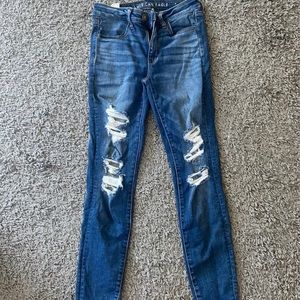American eagle skinny HW Jeans LIKE NEW